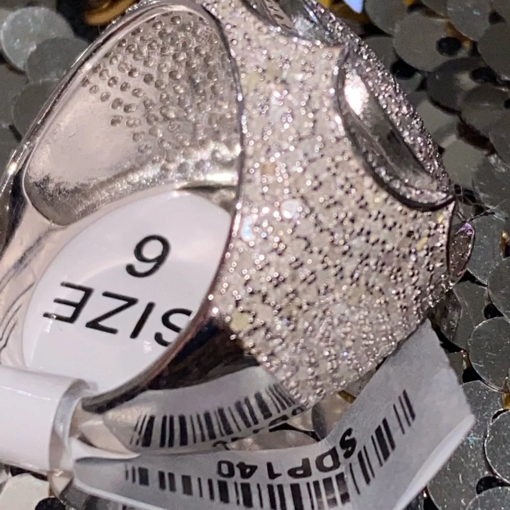 Real diamond ring for men, NOT CZ, NOT FAKE, FREE Posh verification, Huge Sale! - Picture 5 of 6